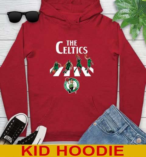 NBA Basketball Boston Celtics The Beatles Rock Band Shirt Youth Hoodie 11