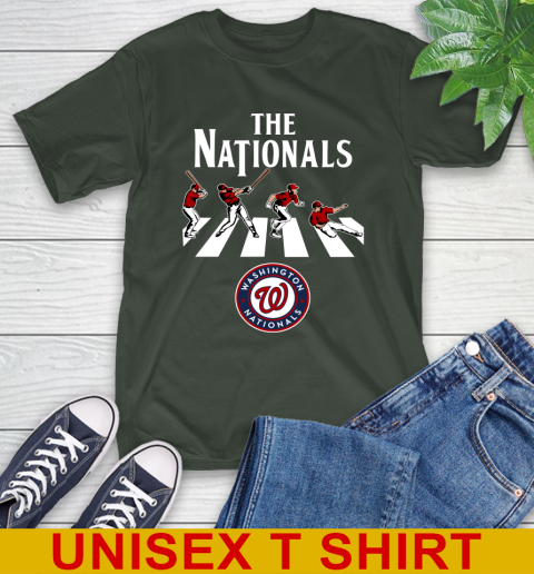 MLB Baseball Washington Nationals The Beatles Rock Band Shirt T-Shirt 6