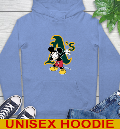 Oakland Athletics MLB Baseball Dabbing Mickey Disney Sports Hoodie 11