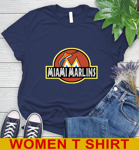 MLB Miami Marlins Jurassic Park Dinosaur Movie Baseball Sports 100