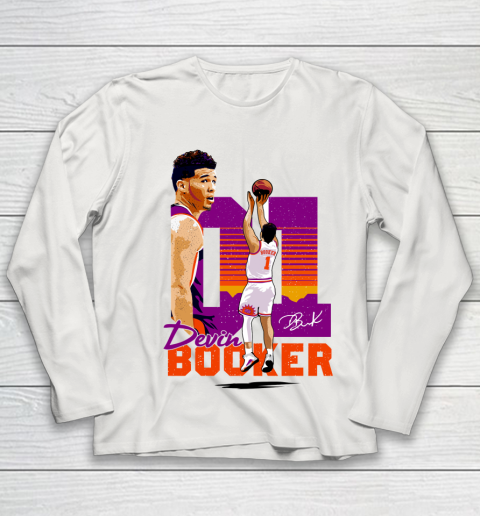 Devin Booker 01 Phoenix Suns Youth Long Sleeve 8