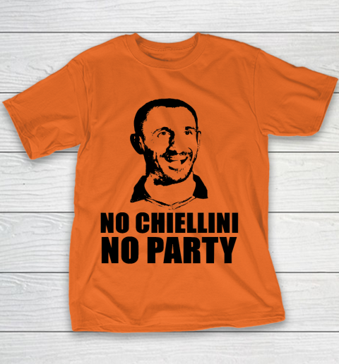 No Chiellini, No Party Italia Champion Euro Player Youth T-Shirt 3