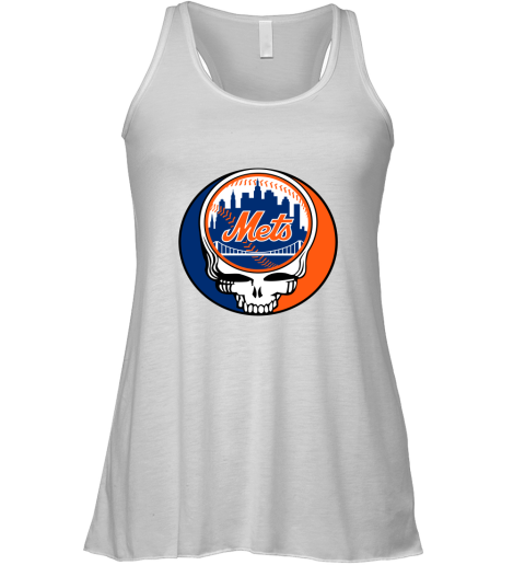 New York Mets The Grateful Dead Baseball MLB Mashup Racerback Tank