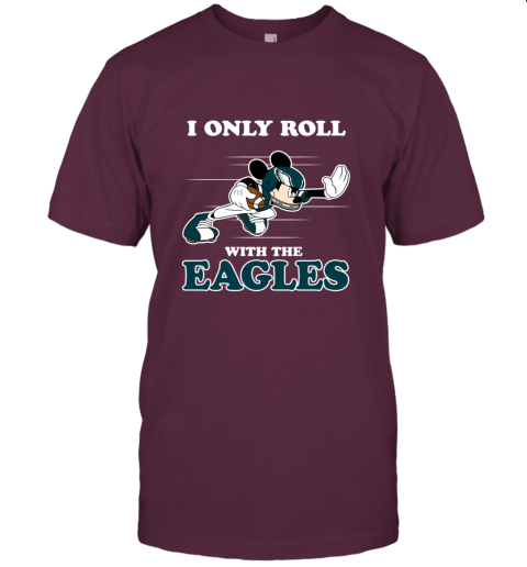 Mickey Donald Goofy The Three Philadelphia Eagles Football Shirts