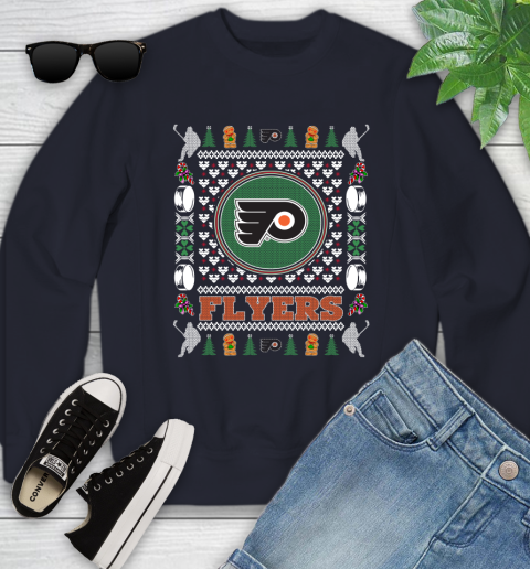Philadelphia Flyers Merry Christmas NHL Hockey Loyal Fan Ugly Shirt 116