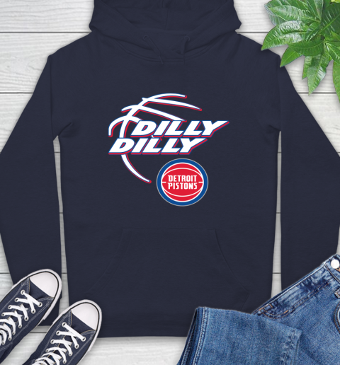NBA Detroit Pistons Dilly Dilly Basketball Sports Hoodie 4