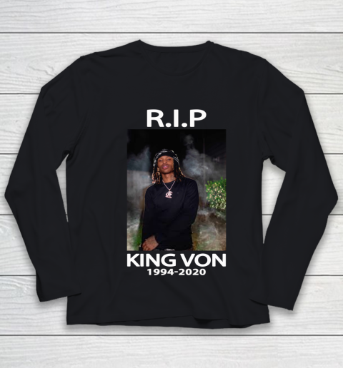 King Von RIP Youth Long Sleeve