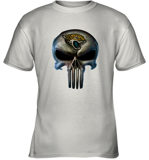 Jacksonville Jaguars The Punisher Mashup Football Youth T-Shirt