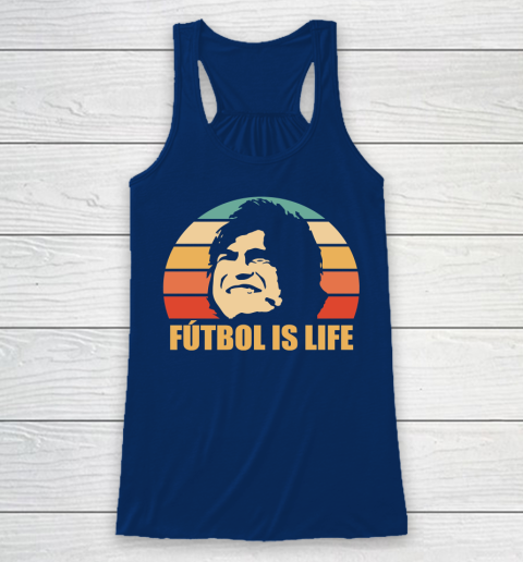 Futbol Is Life Shirt Racerback Tank 4