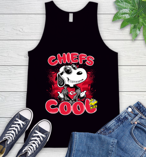 NFL Football Kansas City Chiefs Cool Snoopy Shirt Tank Top