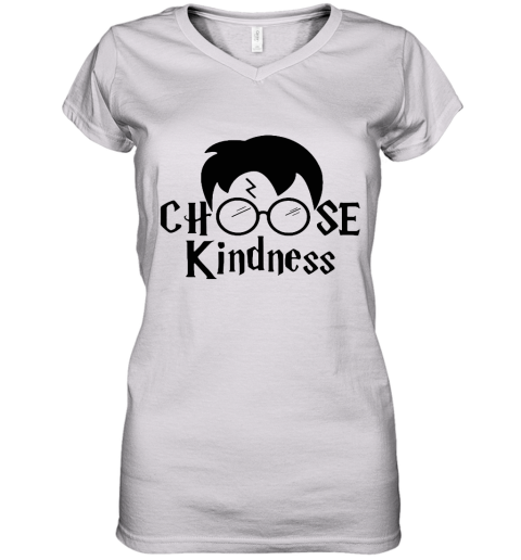 Harry Potter Choose Kindness Women's V-Neck T-Shirt