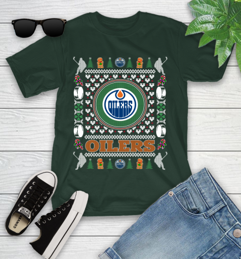 Edmonton Oilers Merry Christmas NHL Hockey Loyal Fan Ugly Shirt 104