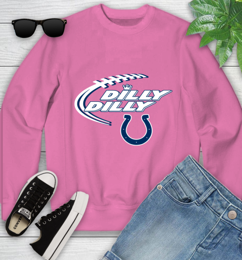 NFL Indianapolis Colts Dilly Dilly Football Sports Youth Sweatshirt 7