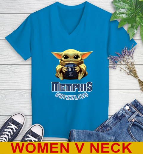 NBA Basketball Memphis Grizzlies Star Wars Baby Yoda Shirt 84