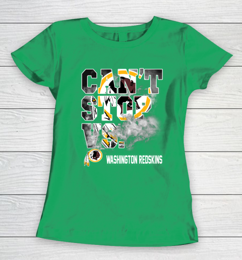 NFL Washington Redskins Can't Stop Vs Women's T-Shirt 5