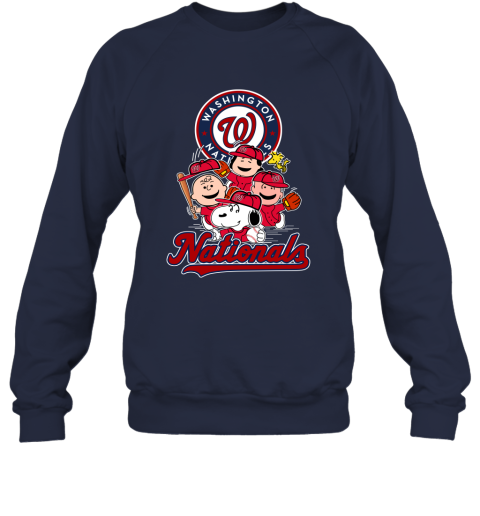 Peanuts Charlie Brown And Snoopy Playing Baseball Washington Nationals T- shirt, hoodie, sweater, long sleeve and tank top