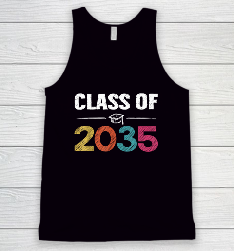 Class Of 2035 First Day Of School Grow With Me Graduation Tank Top