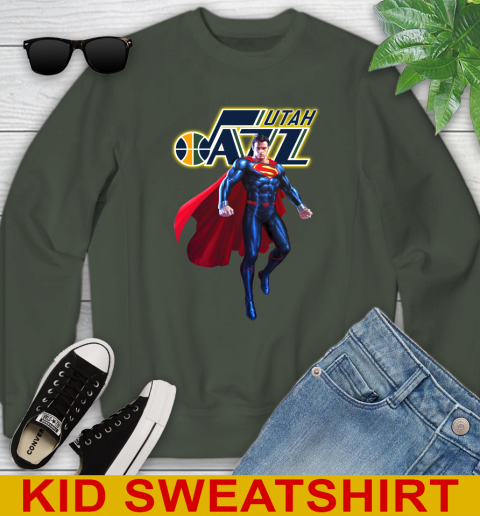 NBA Awesome Superman Basketball Sports Utah Jazz 121