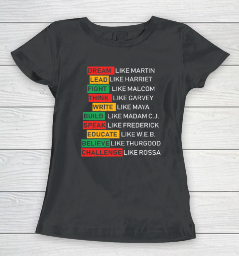 Black History Month African American Country Celebration Women's T-Shirt