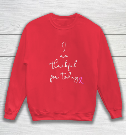 Womens Fighting Breast Cancer Product Gift Battling Through Chemo Sweatshirt 7