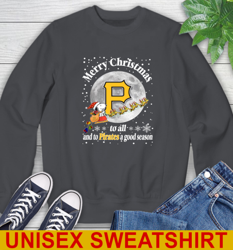 Pittsburgh Pirates Merry Christmas To All And To Pirates A Good Season MLB Baseball Sports Sweatshirt 7