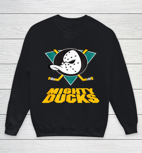 Ducks Arts Mighty Of Anaheim Hockey Funny Sports Lovers Youth Sweatshirt