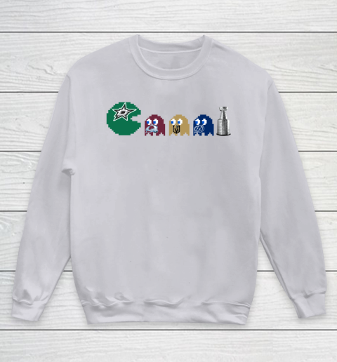 Dallas Stars x Pacman Create History For Stanley Cup Youth Sweatshirt 4