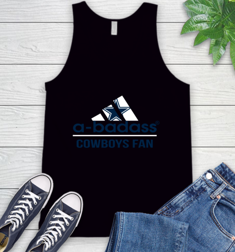 Dallas Cowboys NFL Football A Badass Adidas Adoring Fan Sports Tank Top