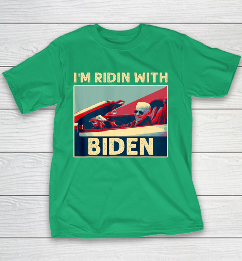 I'm Riding With Joe Biden Youth T-Shirt 3