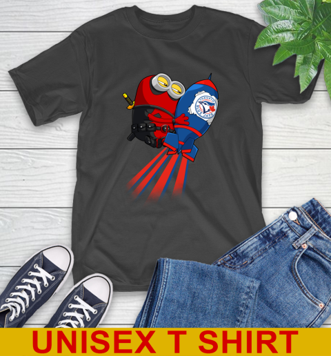 MLB Baseball Toronto Blue Jays Deadpool Minion Marvel Shirt T-Shirt
