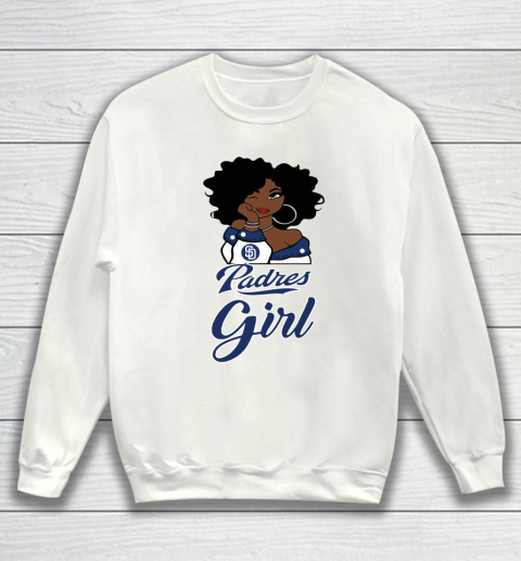 San Diego Padress Girl MLB Sweatshirt 2