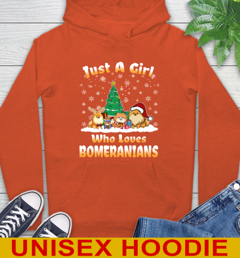 Christmas Just a girl who love pomeranians dog pet lover 16