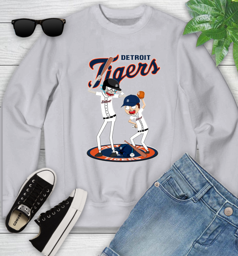 MLB Detroit Tigers Rick And Morty Baseball 118