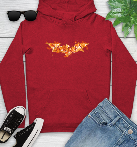 NHL Buffalo Sabres Batman Logo DC Hockey Sports Shirts Youth Hoodie 12