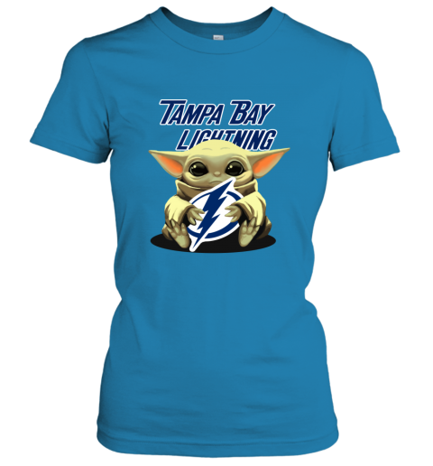 NHL Hockey Tampa Bay Lightning Star Wars Baby Yoda Shirt T Shirt