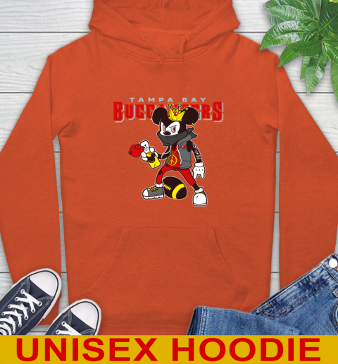 Tampa Bay Buccaneers NFL Football Mickey Peace Sign Sports Hoodie 5