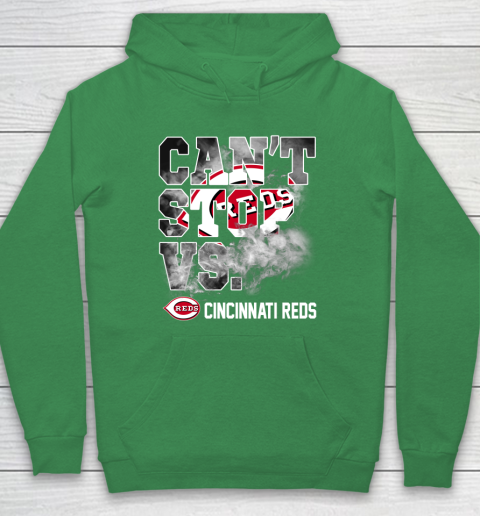 MLB Cincinnati Reds Baseball Can't Stop Vs Cincinnati Reds Hoodie 5