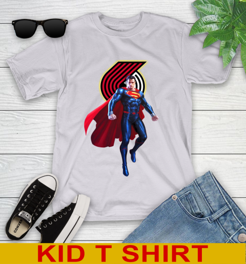 NBA Awesome Superman Basketball Sports Portland Trail Blazers 105