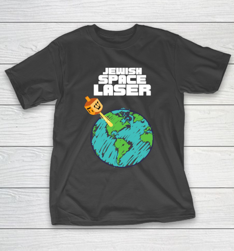 Jewish Space Laser Insane Funny Conspiracy Theory T-Shirt