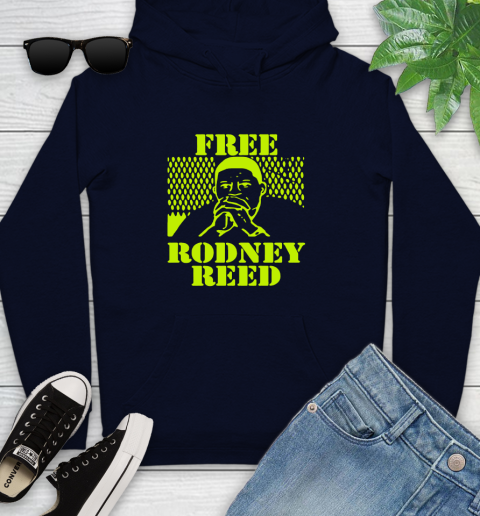 Freee rodney reed Youth Hoodie 4 Freee rodney reed Youth Hoodie - Image 4