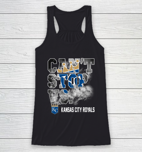 MLB Kansas City Royals Baseball Can't Stop Vs Kansas City Royals Racerback Tank