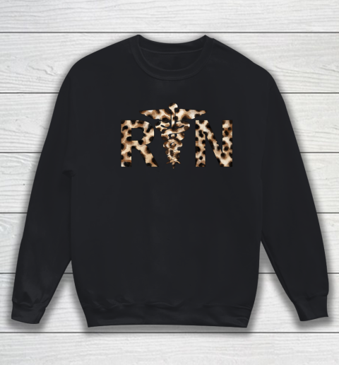 RN In Leopard Print Sweatshirt