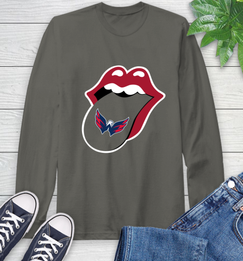 Washington Capitals NHL Hockey Lips I Root For My Team Adoring Fan 65