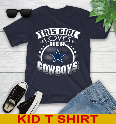 Dallas Cowboys NFL Football This Girl Loves Her Team 98