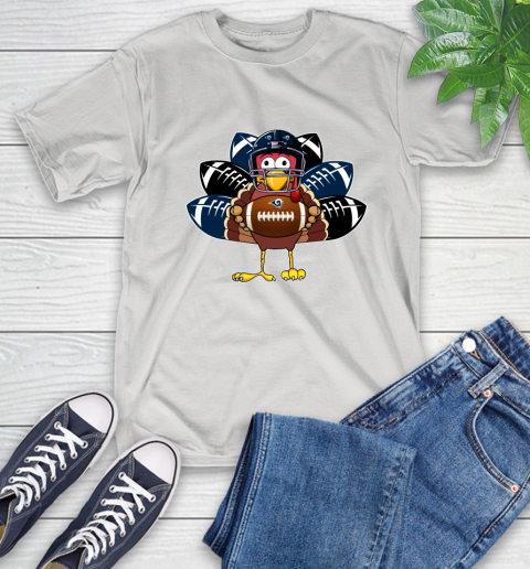 Los Angeles Rams Turkey Thanksgiving Day T-Shirt