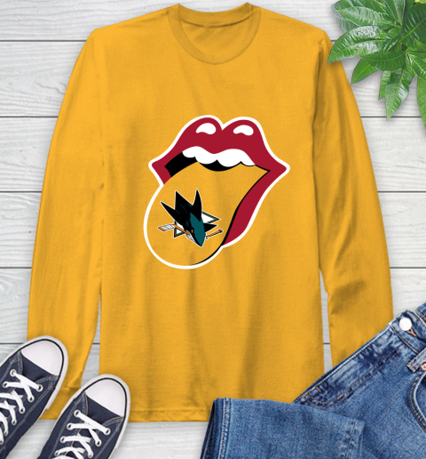 San Jose Sharks NHL Hockey Lips I Root For My Team Adoring Fan 60