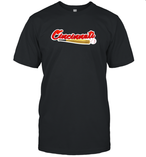 Vintage Cincinnati Baseball Shirt, Reds Ohio Baseball Unisex Jersey Tee