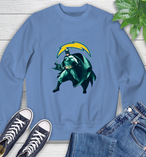 NFL Batman Football Sports Los Angeles Chargers Sweatshirt 11