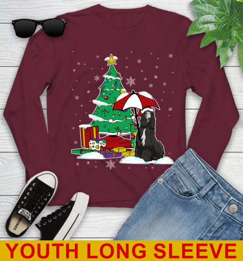Afghan Hound Christmas Dog Lovers Shirts 122