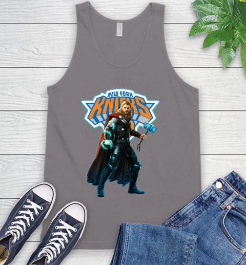NBA Thor Avengers Endgame Basketball New York Knicks Tank Top 7